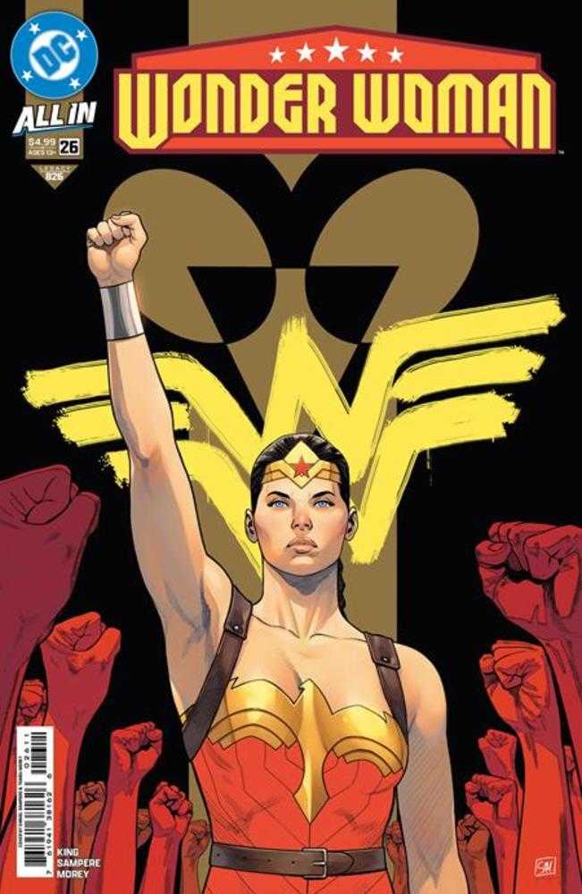 Comics - Wonder Woman 26 Cover A Daniel Sampere - Fan - Tastic Cards & Comics - DC Comics