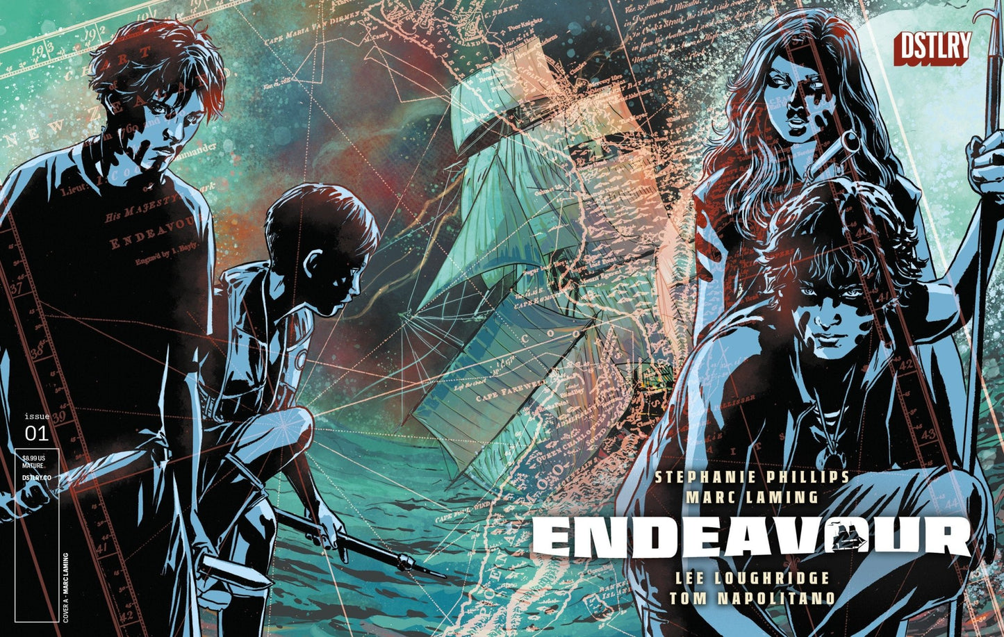 Comics - Endeavour 1 Cover A Marc Laming - Fan - Tastic Cards & Comics - DSTLRY