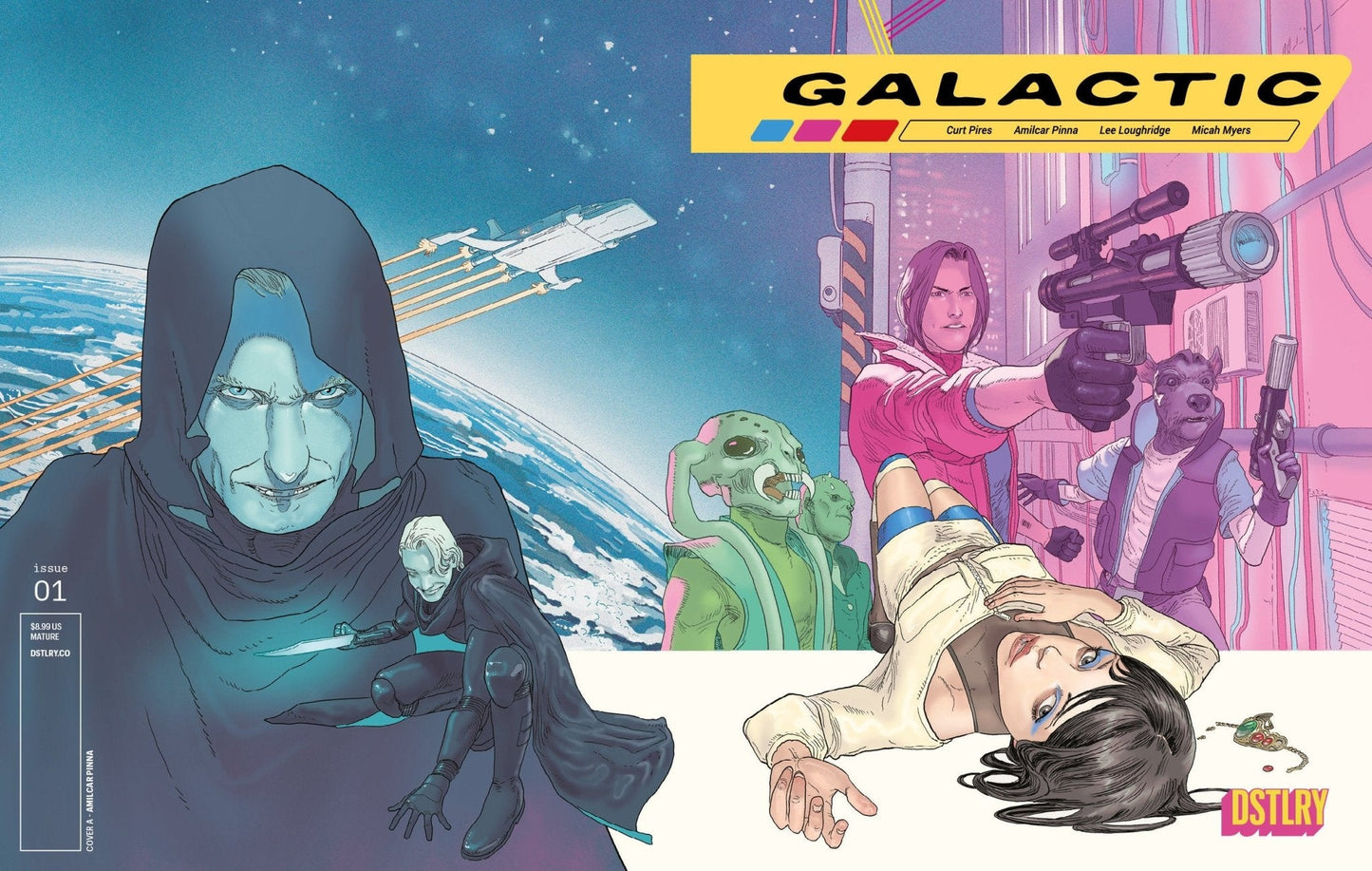 Comics - Galactic 1 Cover A Amilcar Pinna - Fan-Tastic Cards & Comics - DSTLRY