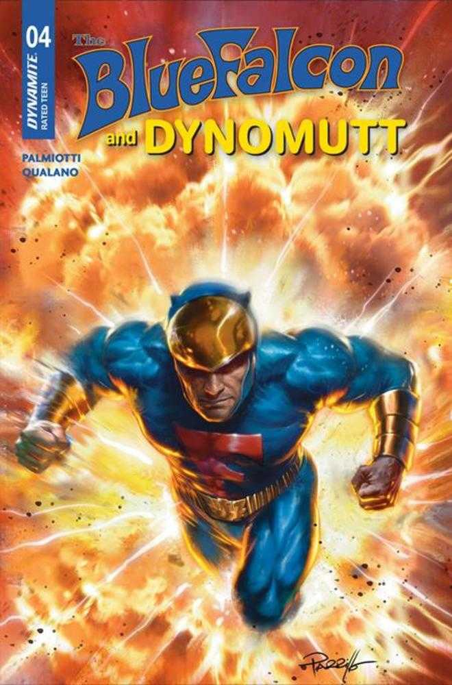 Comics - Blue Falcon & Dynomutt 4 Cover A Lucio Parrillo - Fan - Tastic Cards & Comics - Dynamite Entertainment