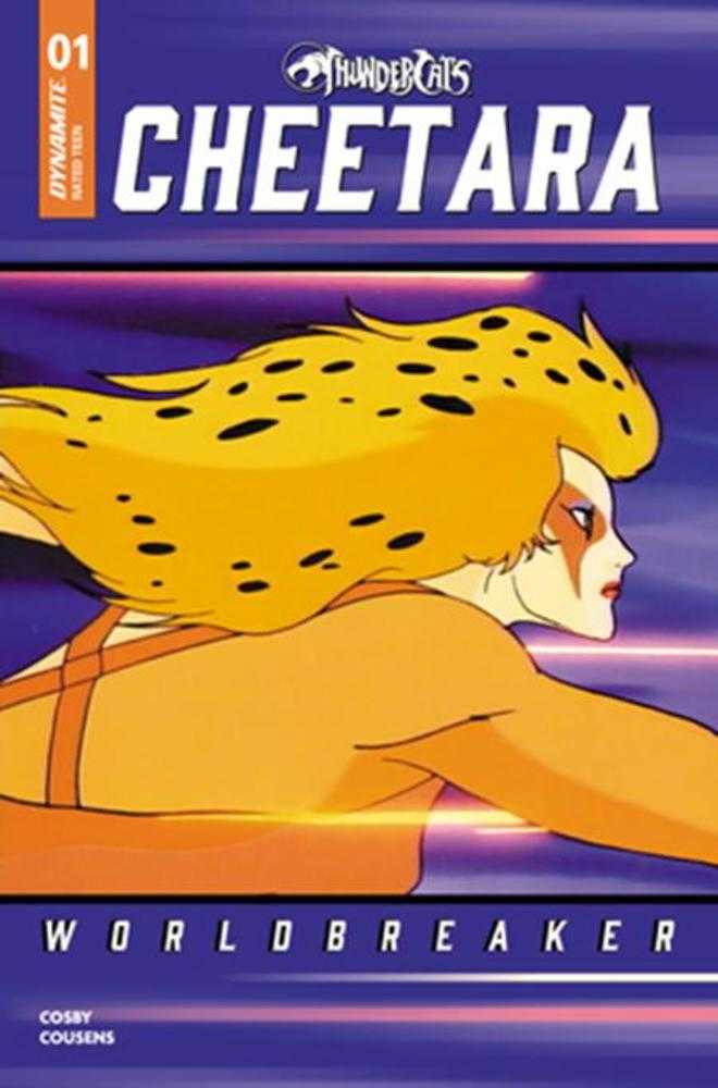 Comics - Cheetara Worldbreaker 1 Cover E Animation Art Variant - Fan - Tastic Cards & Comics - Dynamite Entertainment