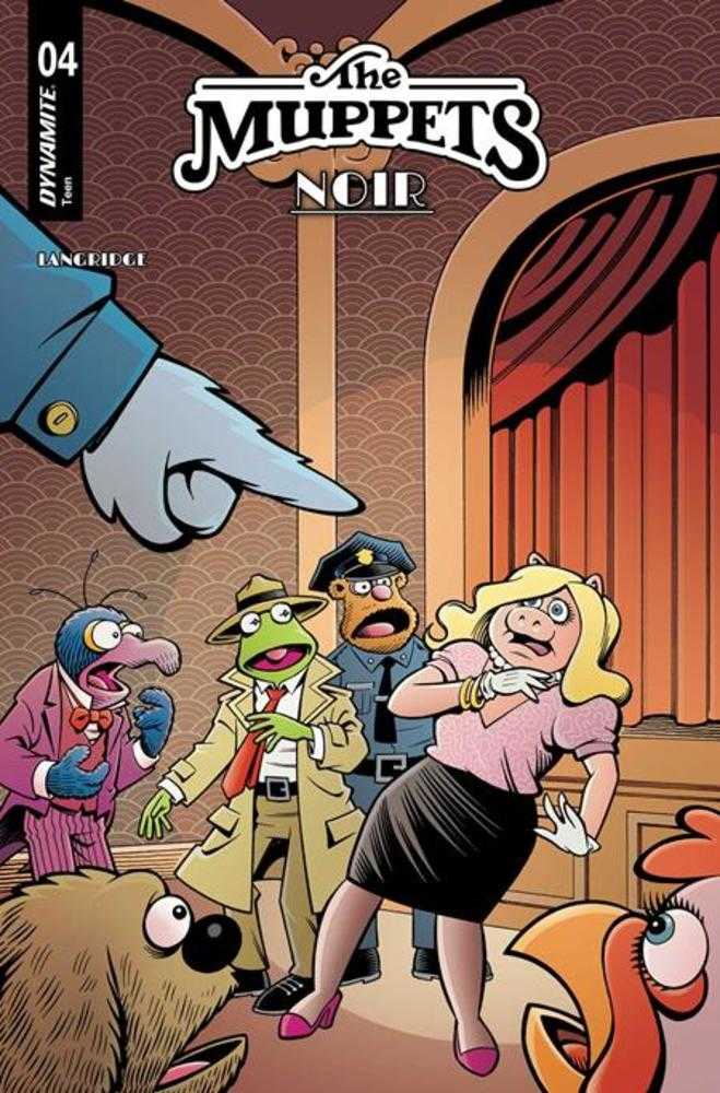 Comics - Muppets Noir 4 Cover A Roger Langridge - Fan-Tastic Cards & Comics - Dynamite Entertainment