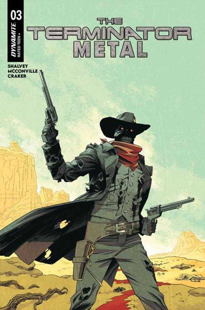 Comics - Terminator Metal 3 Cover A Declan Shalvey - Fan - Tastic Cards & Comics - Dynamite Entertainment