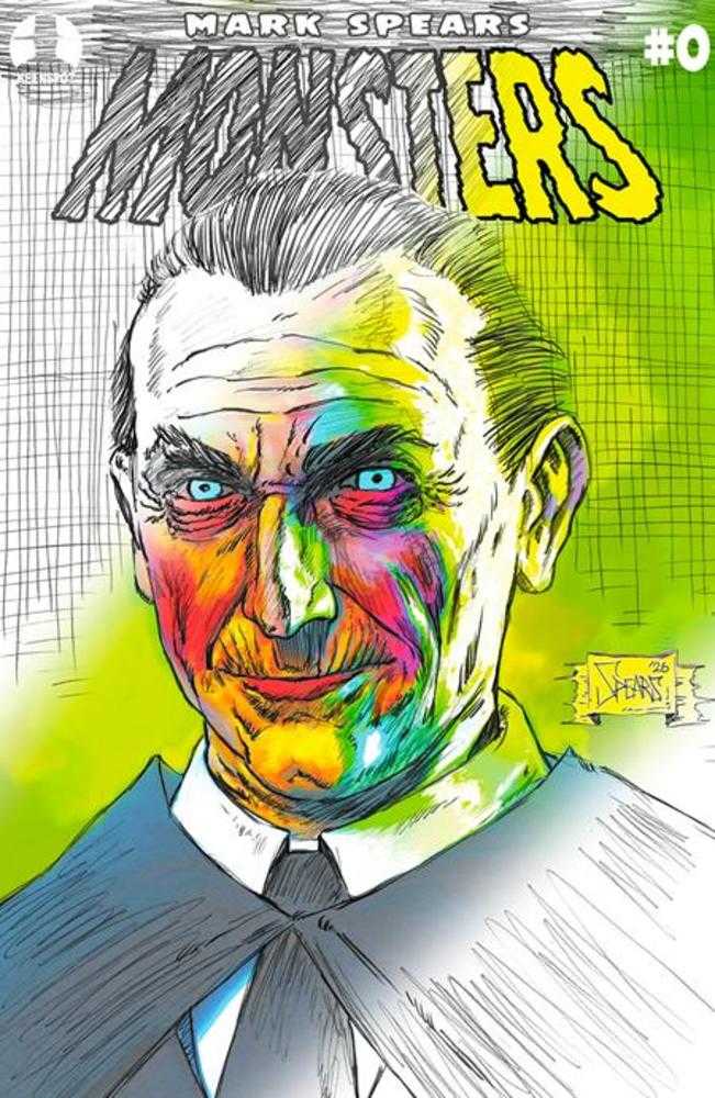 Comics - Mark Spears Monsters 0 Deluxe Edition (One Shot) Cover D Mark Spears Dracula Sketch Variant - Fan-Tastic Cards & Comics - Ex Posse Holdings/Keenspot
