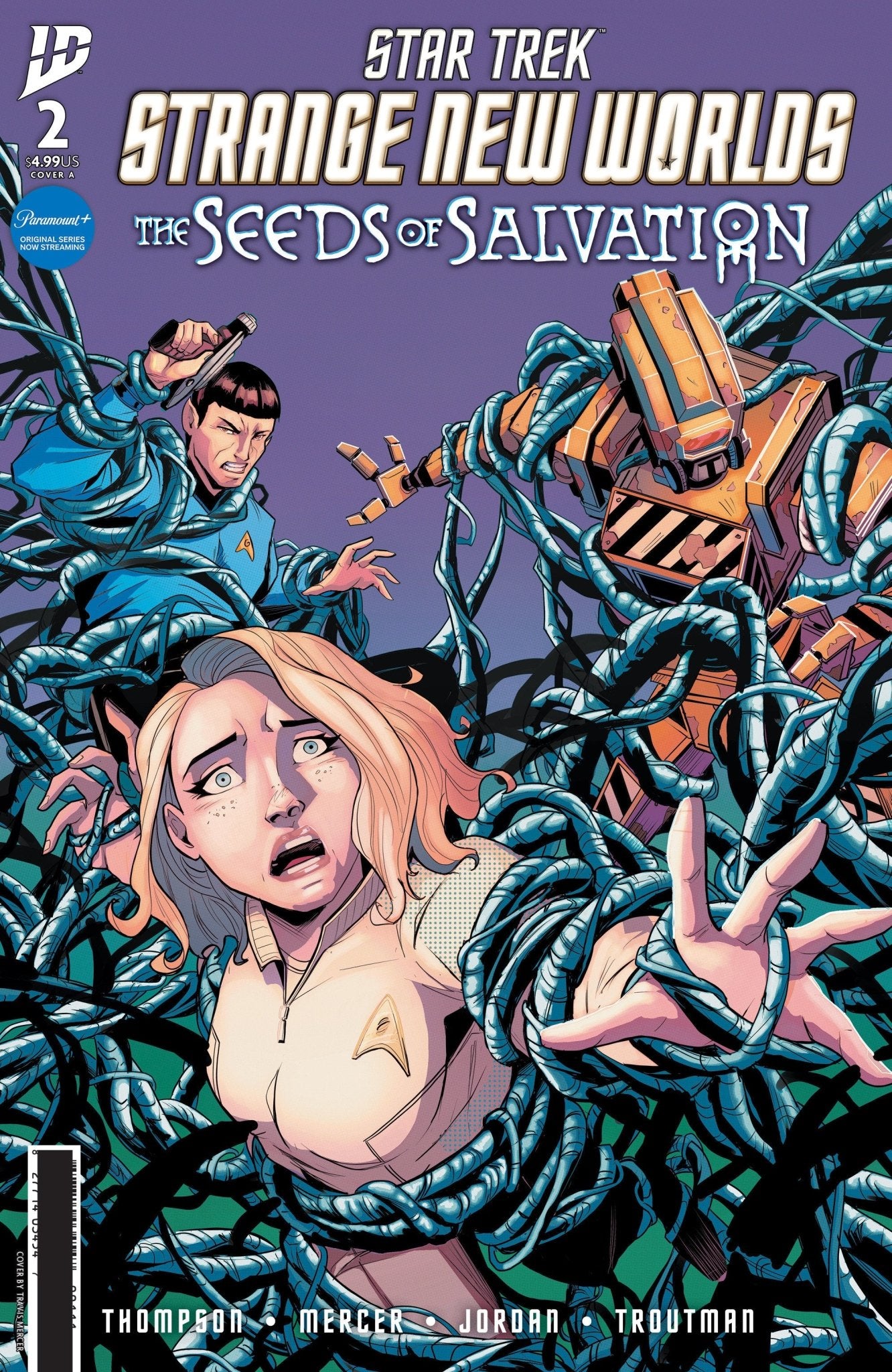 Comics - Star Trek: Strange New Worlds The Seeds Of Salvation 2 Cover A (Mercer) - Fan - Tastic Cards & Comics - IDW Publishing