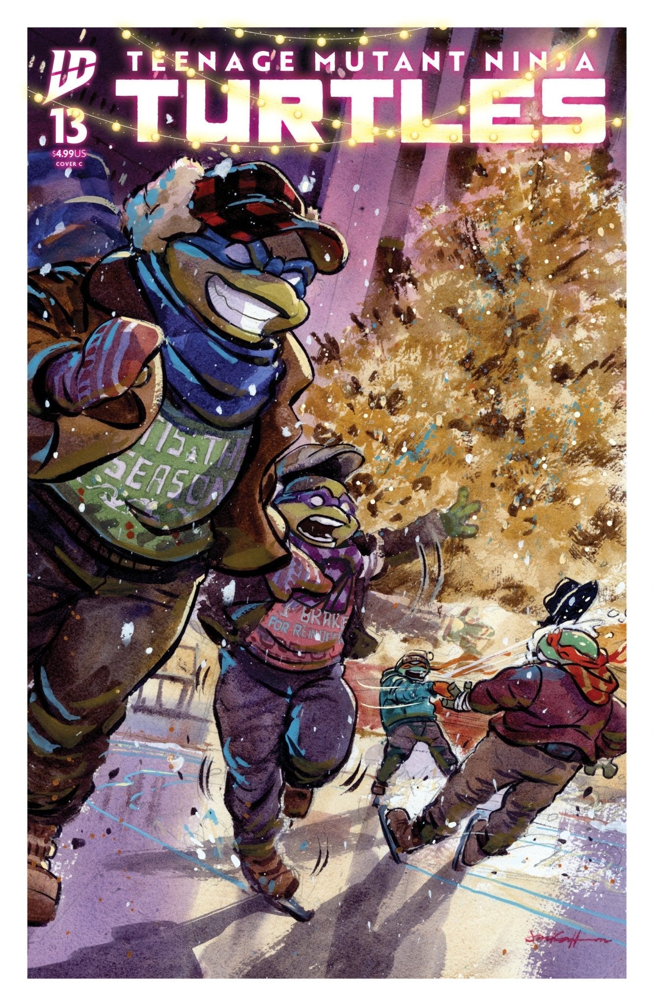 Comics - Teenage Mutant Ninja Turtles 13 Variant C (Cullum) - Fan-Tastic Cards & Comics - IDW Publishing