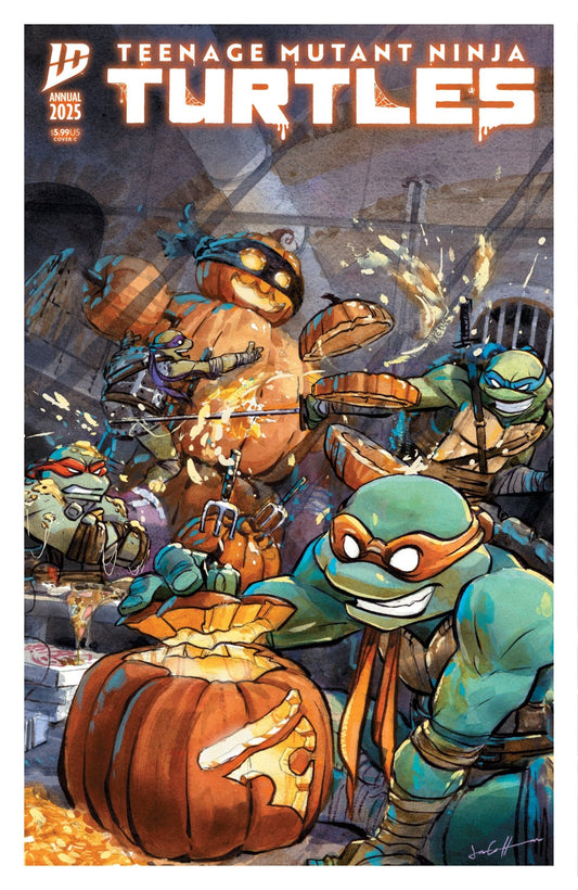 Comics - Teenage Mutant Ninja Turtles: Annual 2025 Variant C (Cullum Holiday Variant) - Fan - Tastic Cards & Comics - IDW Publishing