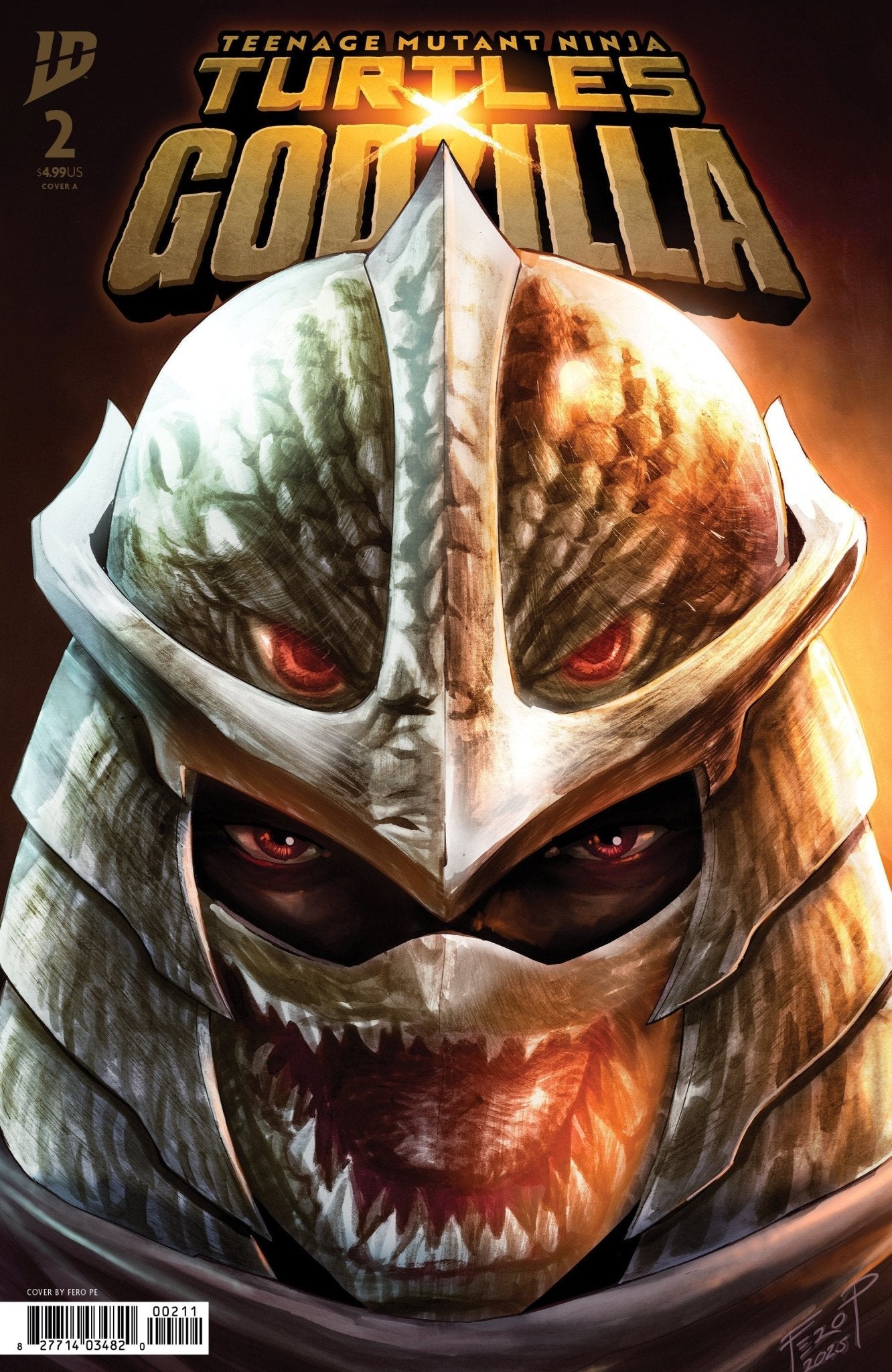 Comics - Teenage Mutant Ninja Turtles X Godzilla 2 Cover A (Pe) - Fan-Tastic Cards & Comics - IDW Publishing