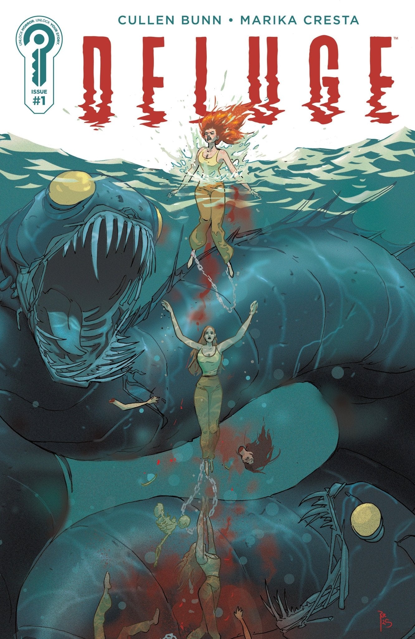 Comics - Deluge 1 Cover A Riley Rossmo - Fan - Tastic Cards & Comics - Ignition Press
