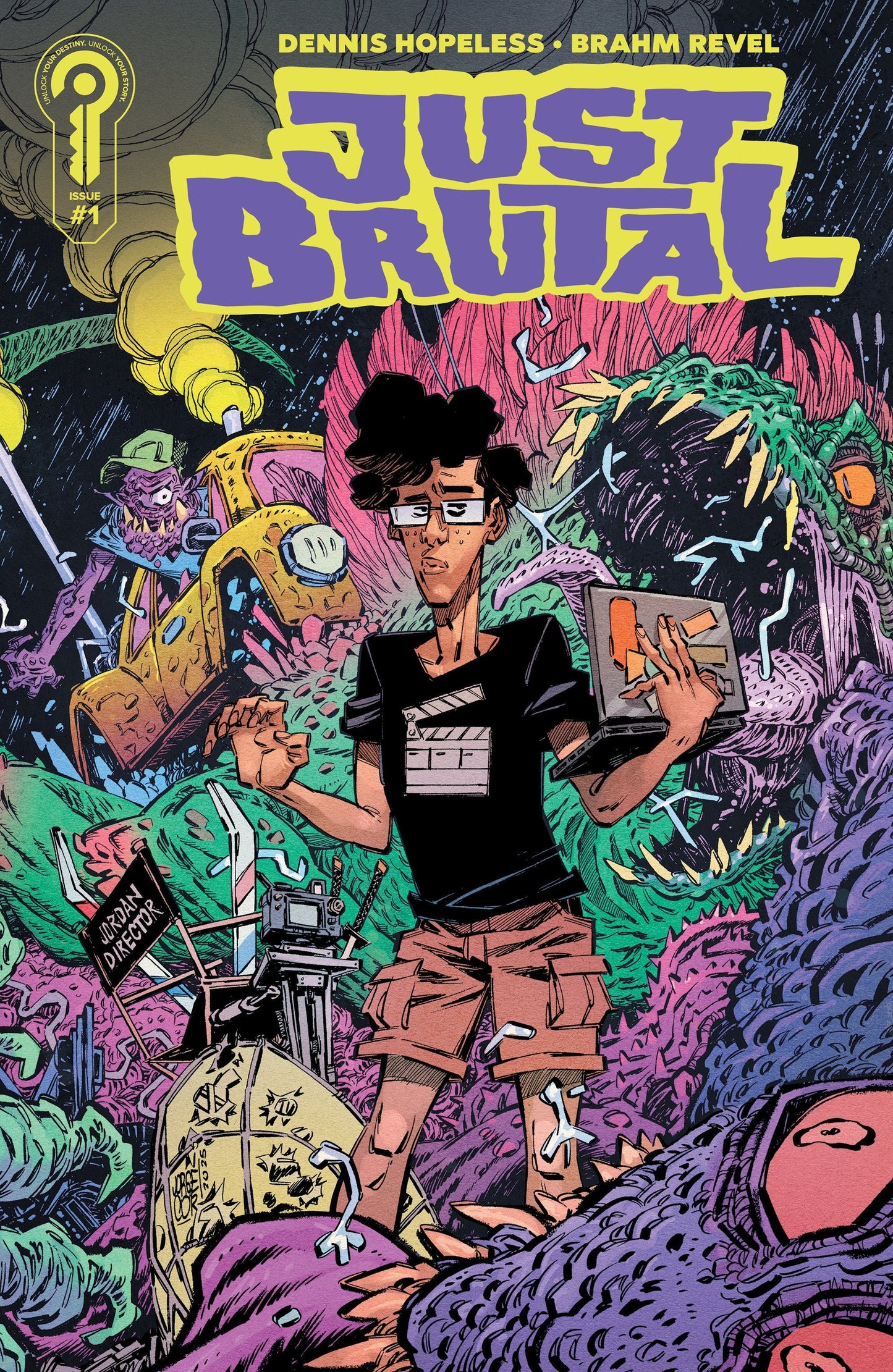 Comics - Just Brutal 1 Cover B Jorge Corona - Fan-Tastic Cards & Comics - Ignition Press