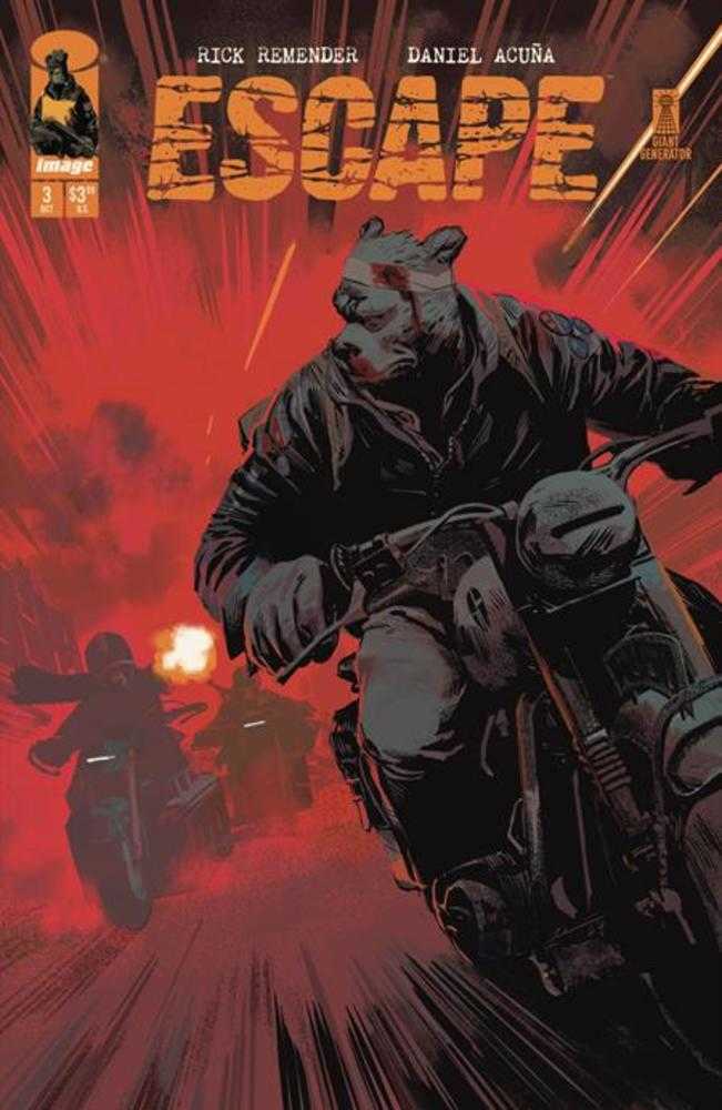 Comics - Escape 3 Cover A Daniel Acuna - Fan - Tastic Cards & Comics - Image Comics