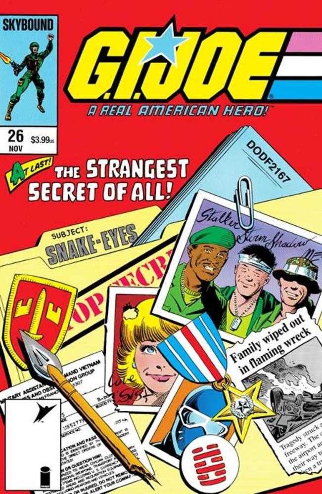 Comics - G.I. Joe A Real American Hero 26 Hama Files Edition Cover A Mike Zeck & Bob Wiacek - Fan-Tastic Cards & Comics - Image Comics
