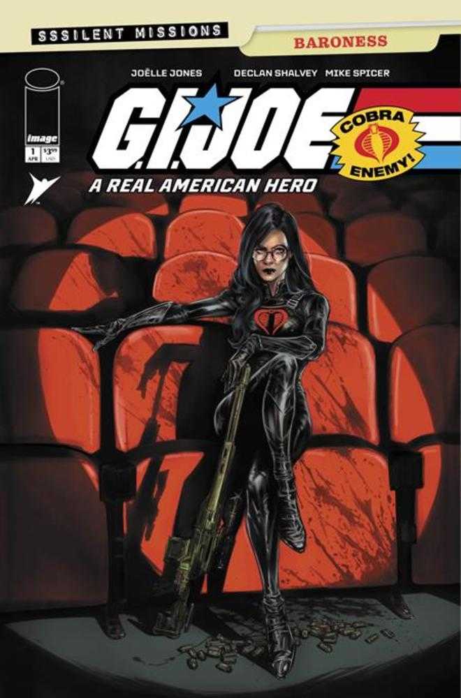 Comics - G.I. Joe A Real American Hero Sssilent Missions Baroness 1 (One Shot) Cover A Joelle Jones - Fan-Tastic Cards & Comics - Image Comics