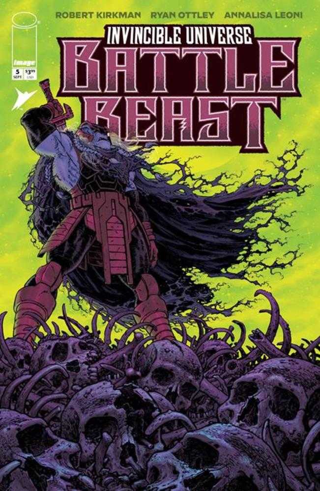Comics - Invincible Universe Battle Beast 5 Cover B Tony Moore Variant - Fan - Tastic Cards & Comics - Image Comics