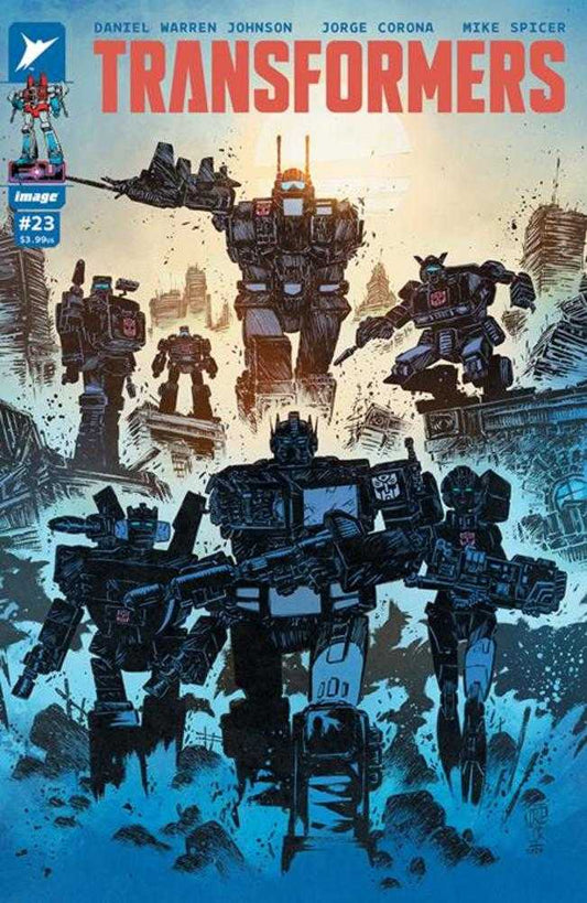 Comics - Transformers 23 Cover B Jorge Corona & Mike Spicer Variant - Fan - Tastic Cards & Comics - Image Comics