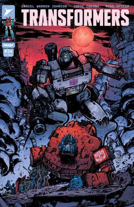 Comics - Transformers 24 Cover B Jorge Corona & Mike Spicer Variant - Fan - Tastic Cards & Comics - Image Comics