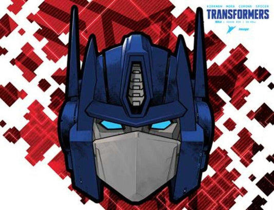Comics - Transformers 25 Cover J John Amor & Andres Juarez Foil Die Cut Mask Variant - Fan - Tastic Cards & Comics - Image Comics