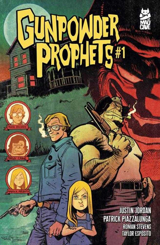 Comics - Gunpowder Prophets Death In Texas 1 (Of 5) Cover A Patrick Piazzalunga - Fan - Tastic Cards & Comics - Mad Cave Studios