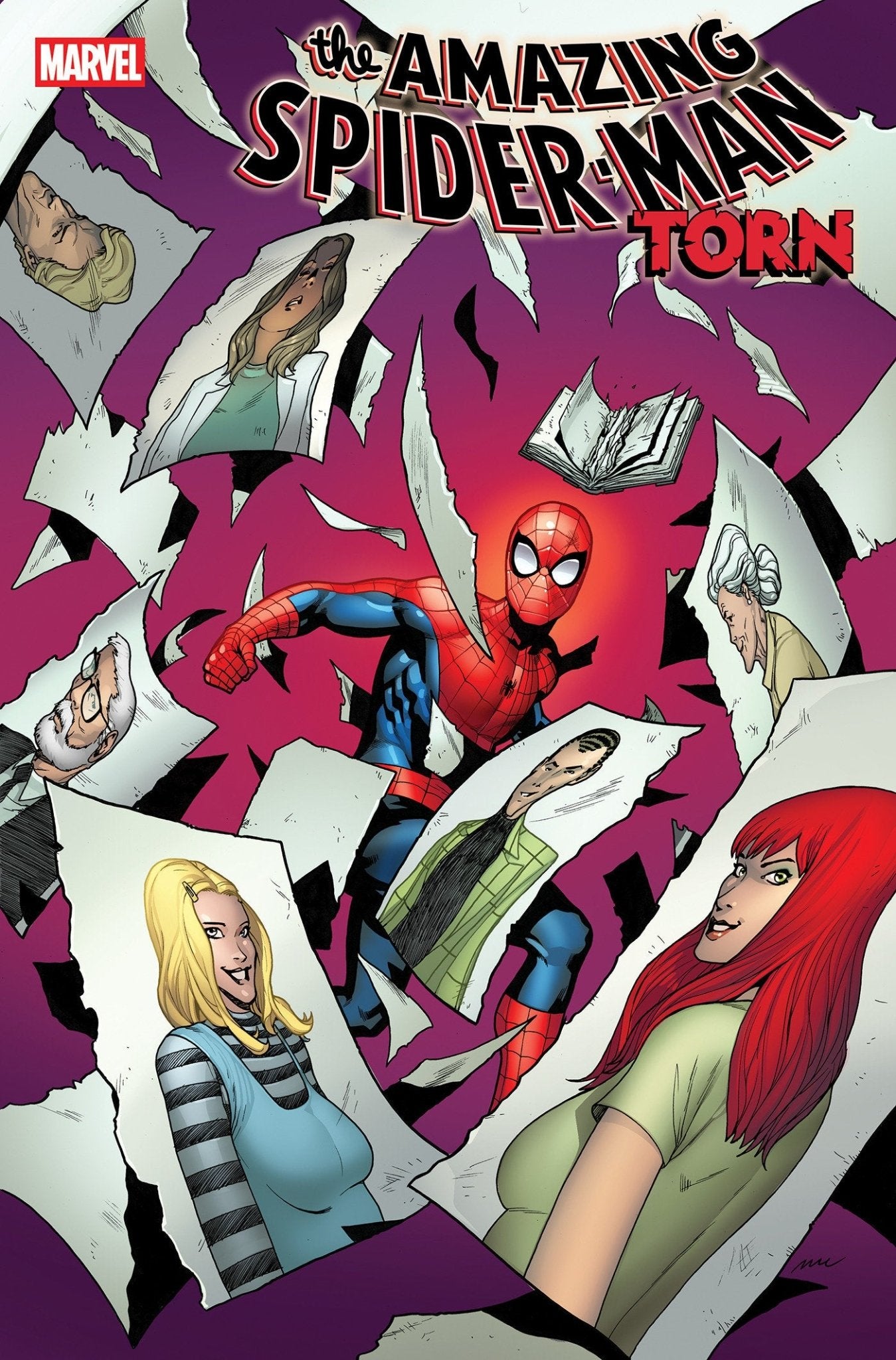 Comics - Amazing Spider Man: Torn 1 Pere Perez Variant - Fan - Tastic Cards & Comics - Marvel Comics