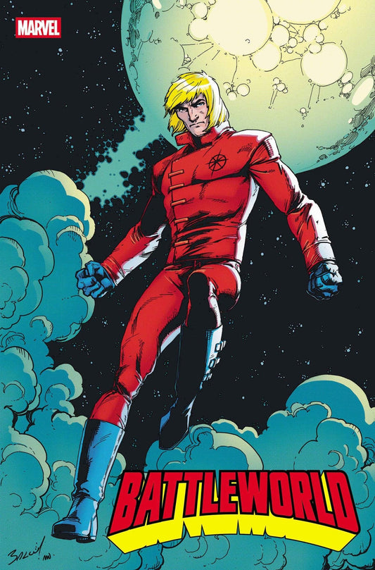 Comics - Battleworld 1 Mark Bagley Star Brand Variant - Fan - Tastic Cards & Comics - Marvel Comics