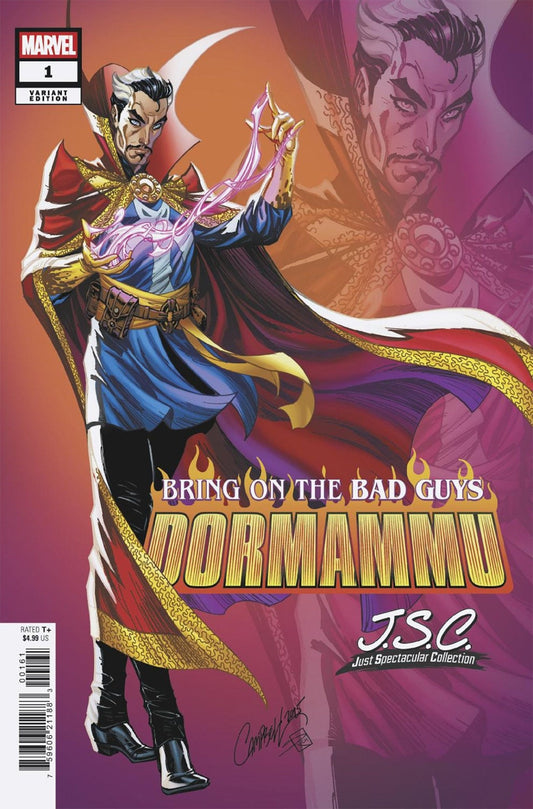 Comics - Bring On The Bad Guys: Dormammu 1 J. Scott Campbell Just Spectacular Collection Variant - Fan - Tastic Cards & Comics - Marvel Comics