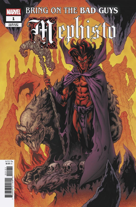Comics - Bring On The Bad Guys: Mephisto 1 Chris Campana Variant - Fan - Tastic Cards & Comics - Marvel Comics