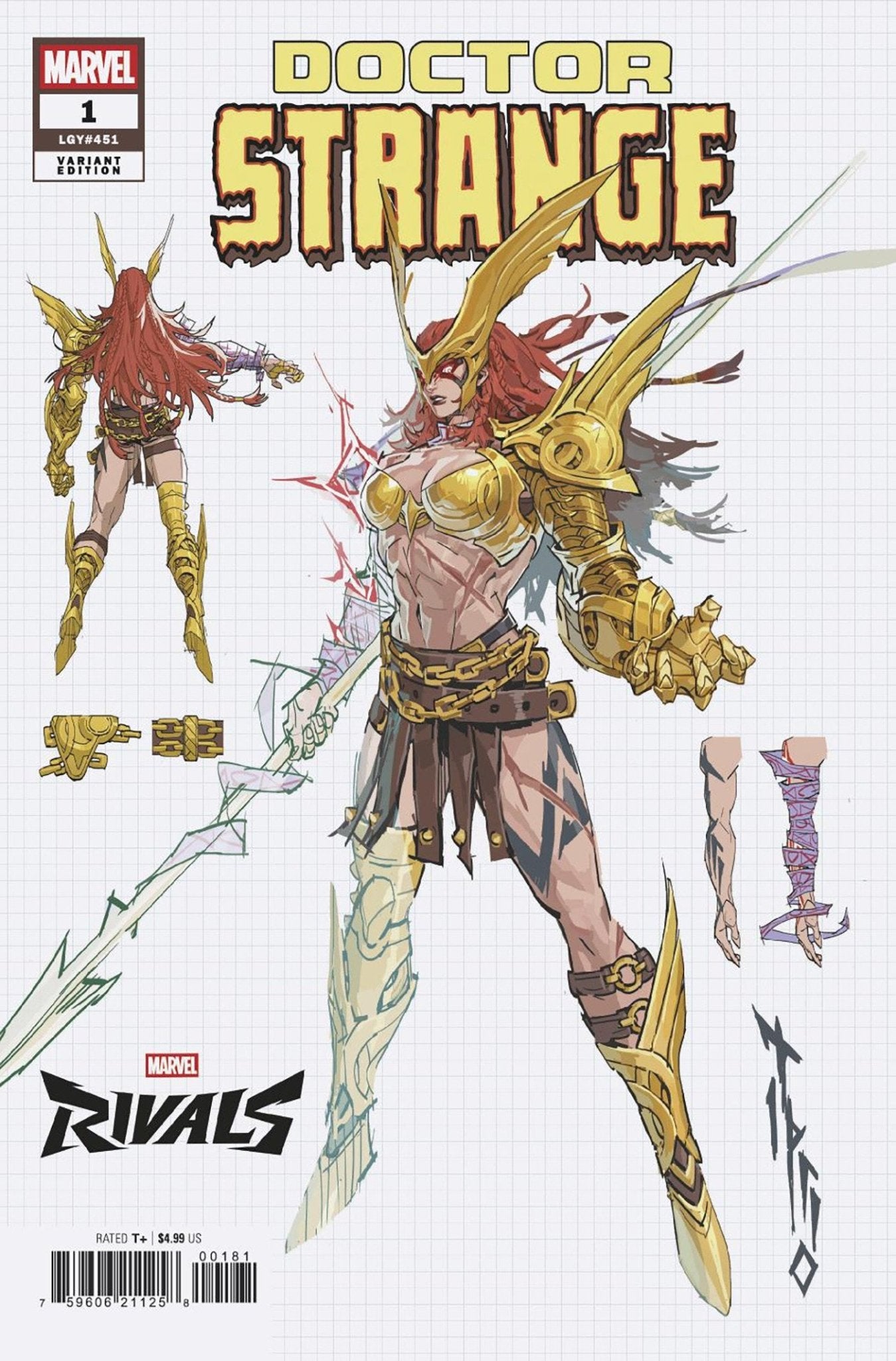 Comics - Doctor Strange 1 Netease Games Marvel Rivals Variant - Fan - Tastic Cards & Comics - Marvel Comics