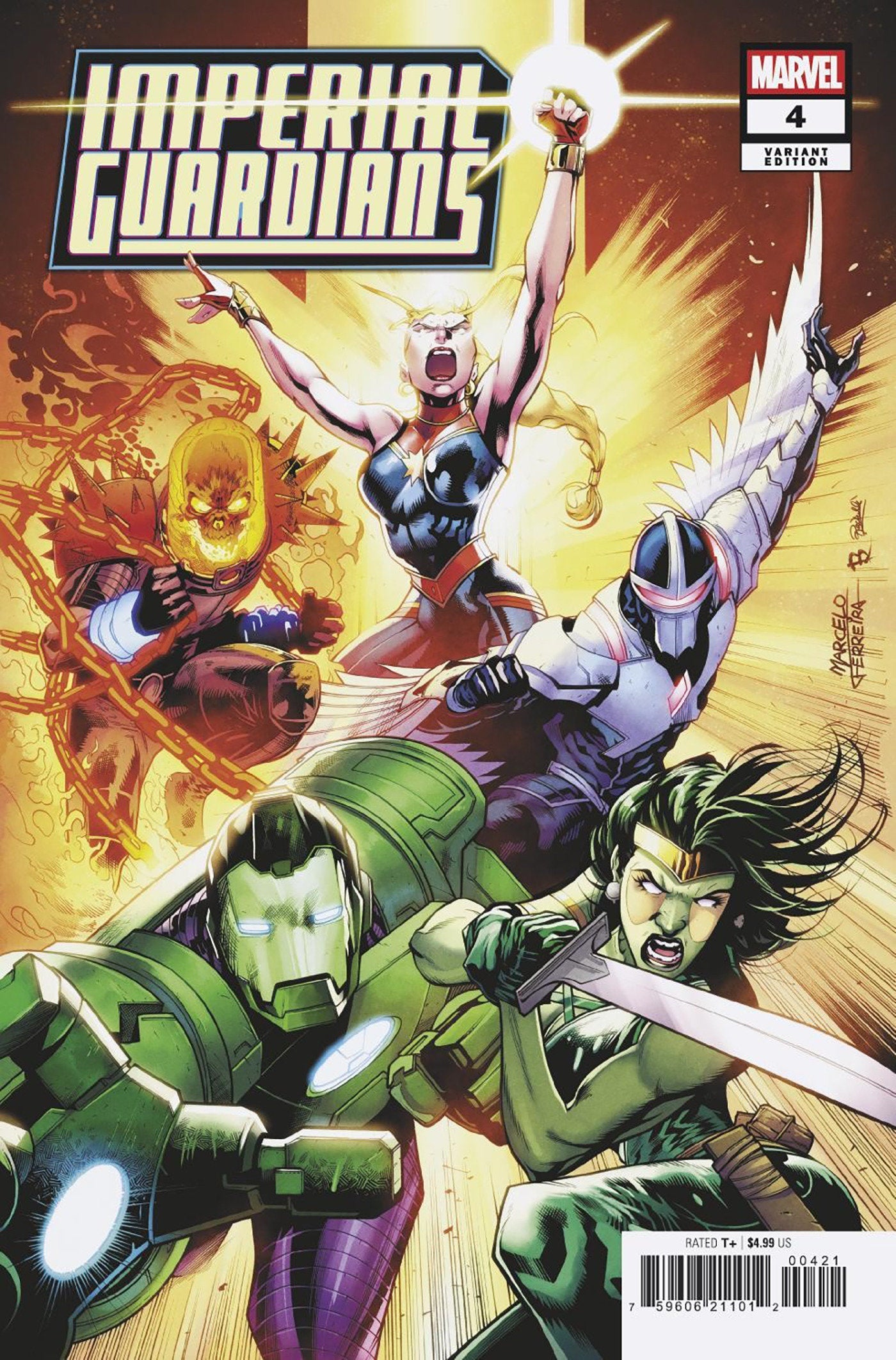 Comics - Imperial Guardians 4 Marcelo Ferreira Variant - Fan-Tastic Cards & Comics - Marvel Comics