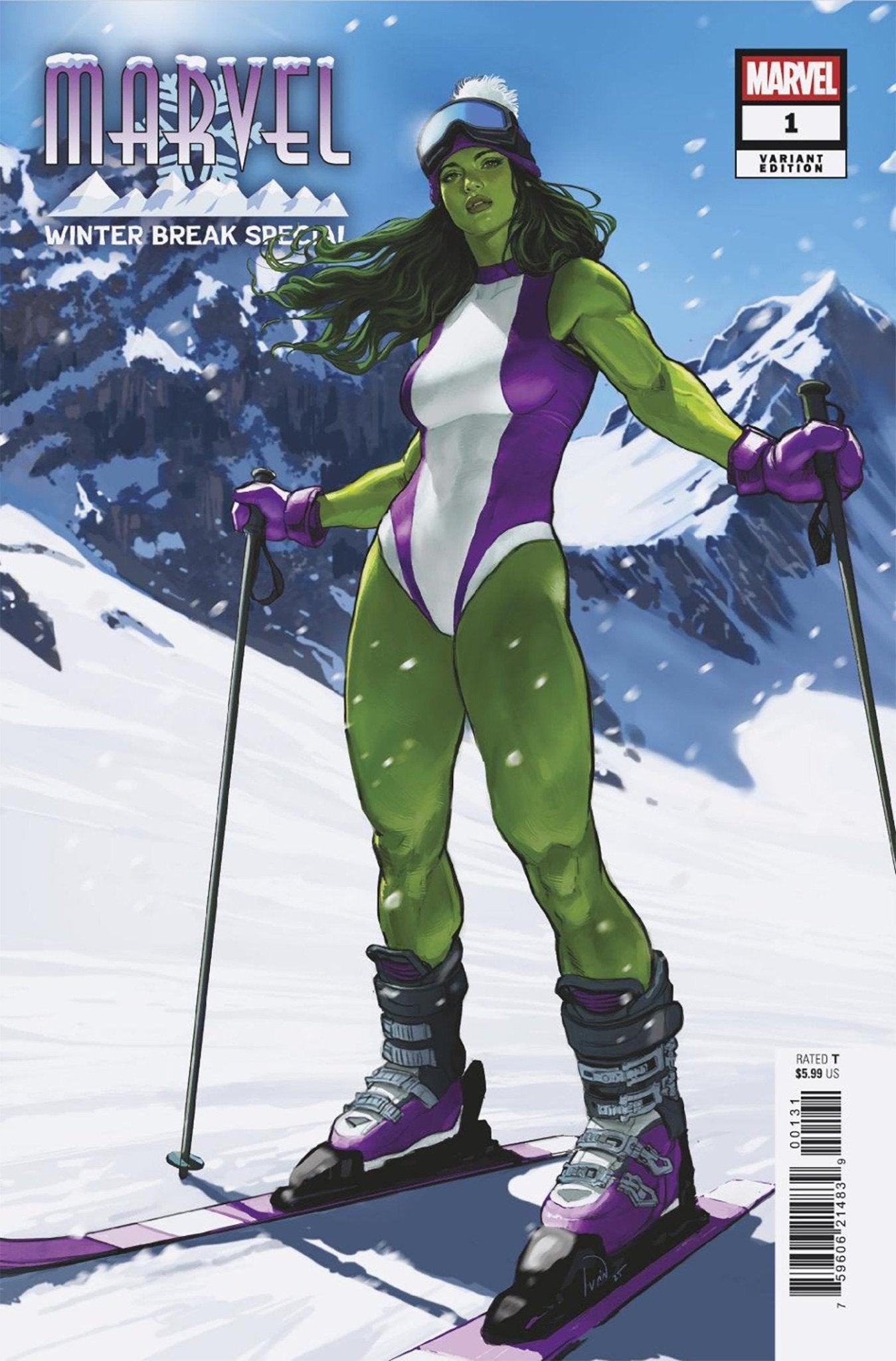 Comics - Marvel Winter Break Special 1 Ivan Talavera Variant - Fan-Tastic Cards & Comics - Marvel Comics