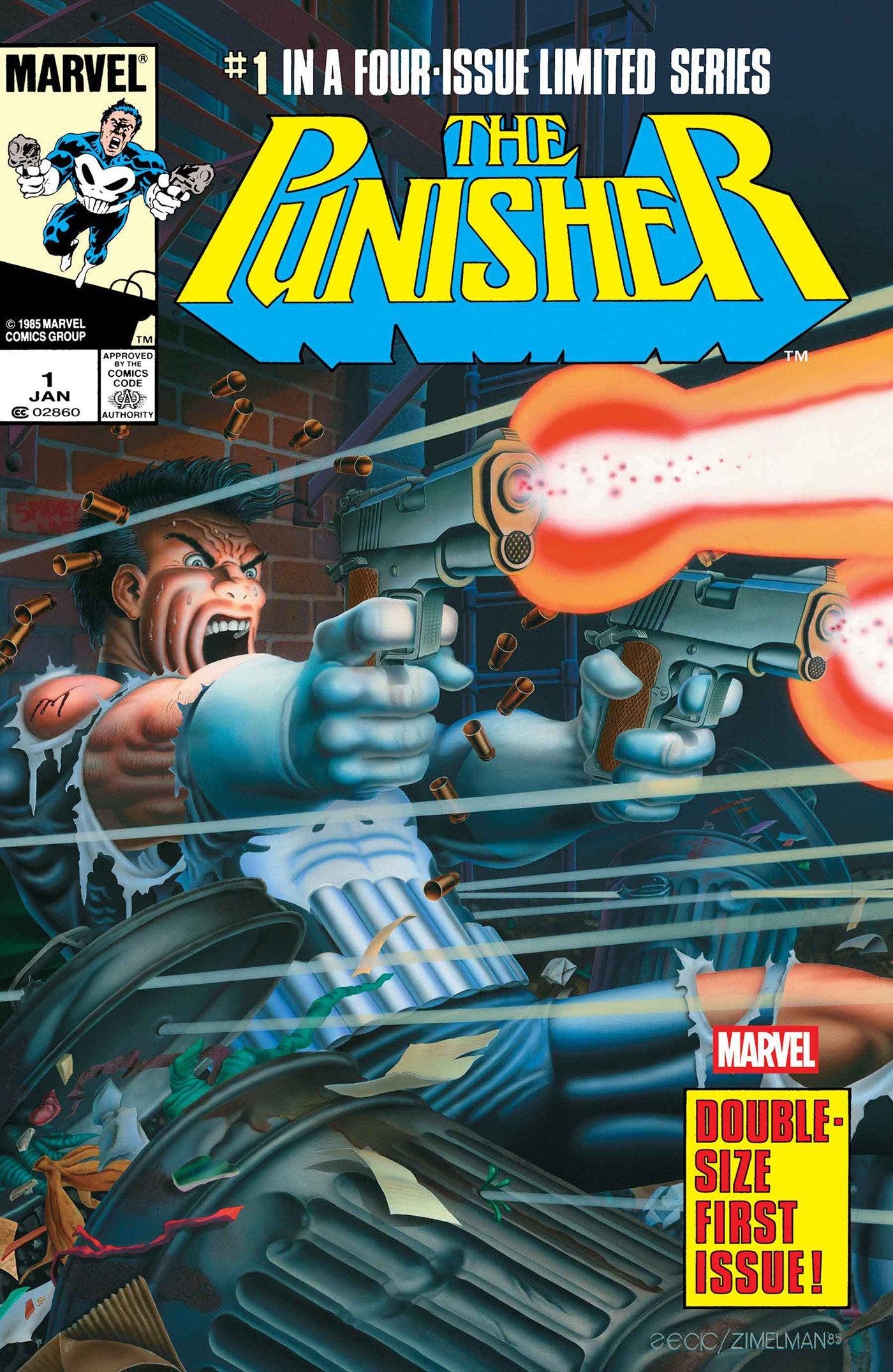 Comics - Punisher 1 Facsimile Edition - Fan-Tastic Cards & Comics - Marvel Comics