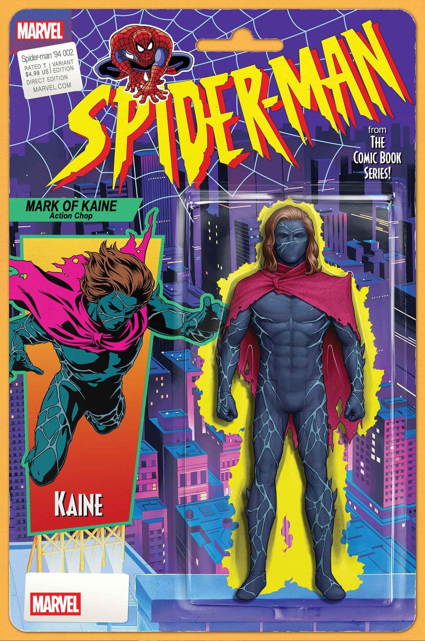 Comics - Spider Man '94 2 John Tyler Christopher Action Figure Variant - Fan - Tastic Cards & Comics - Marvel Comics