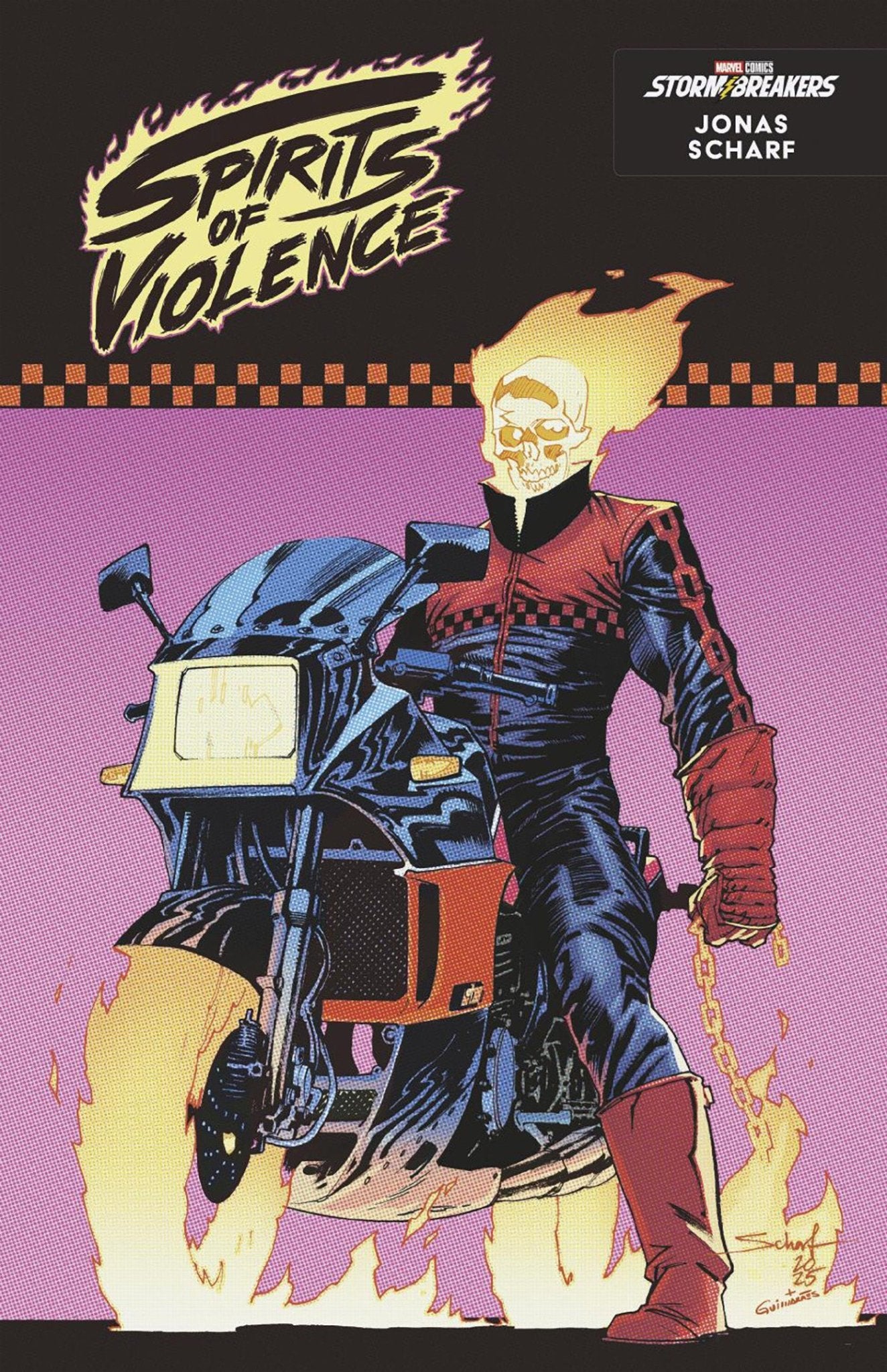 Comics - Spirits Of Violence 2 Jonas Scharf From The Chaos A Costume Variant - Fan - Tastic Cards & Comics - Marvel Comics