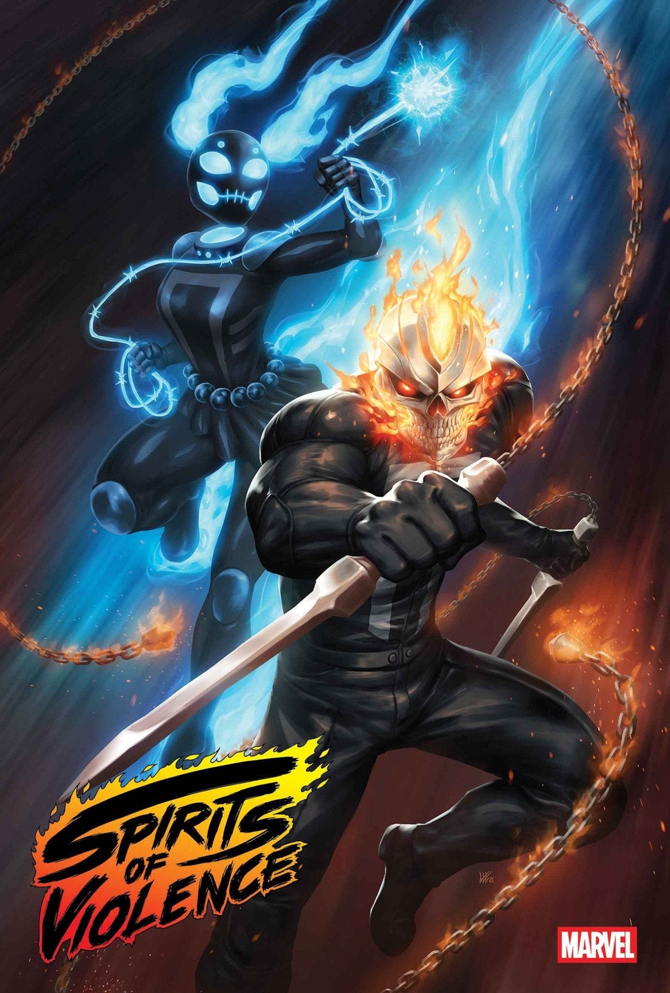 Comics - Spirits Of Violence 3 - Fan - Tastic Cards & Comics - Marvel Comics