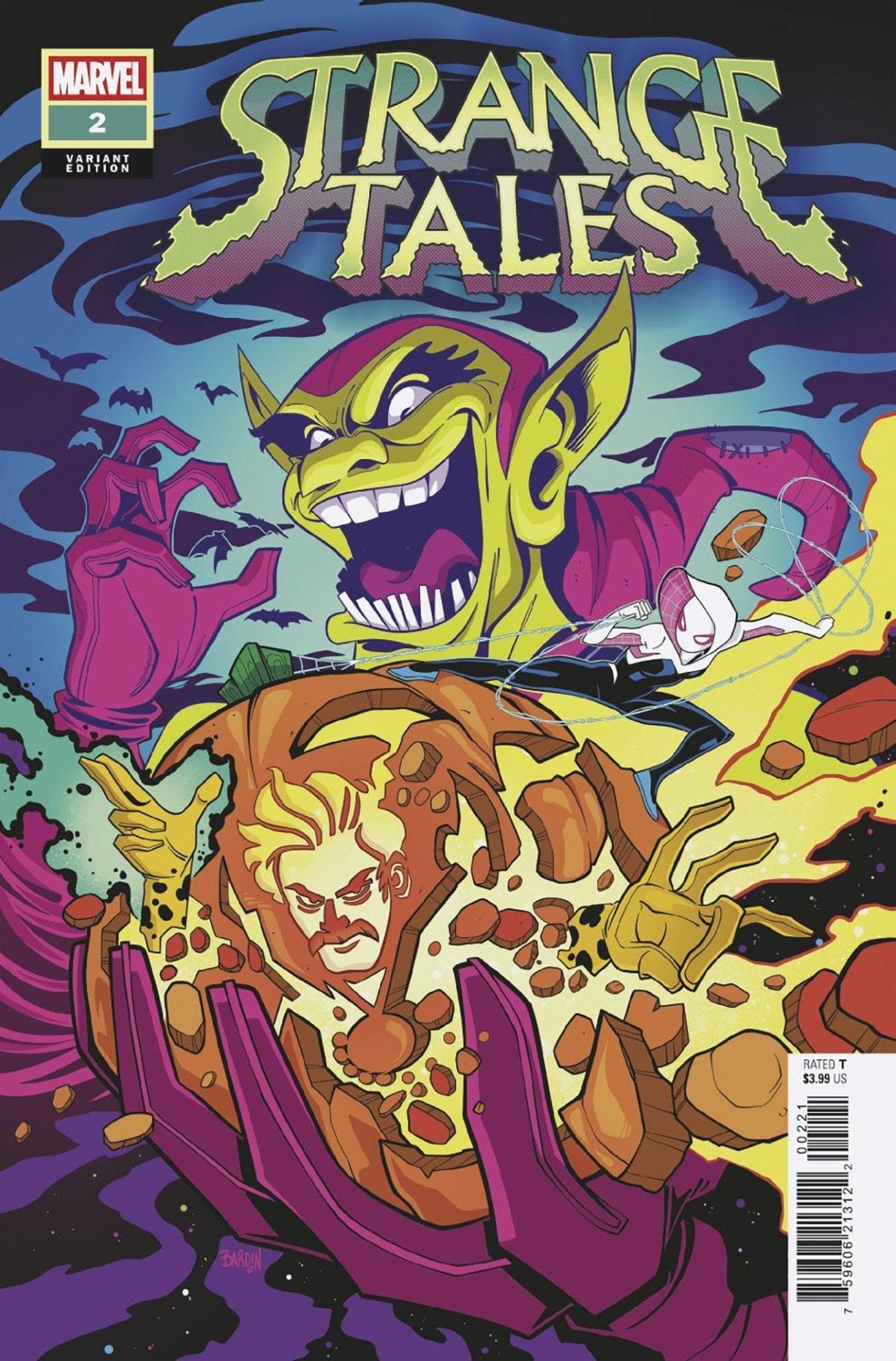 Comics - Strange Tales 2 Dave Bardin Variant - Fan-Tastic Cards & Comics - Marvel Comics