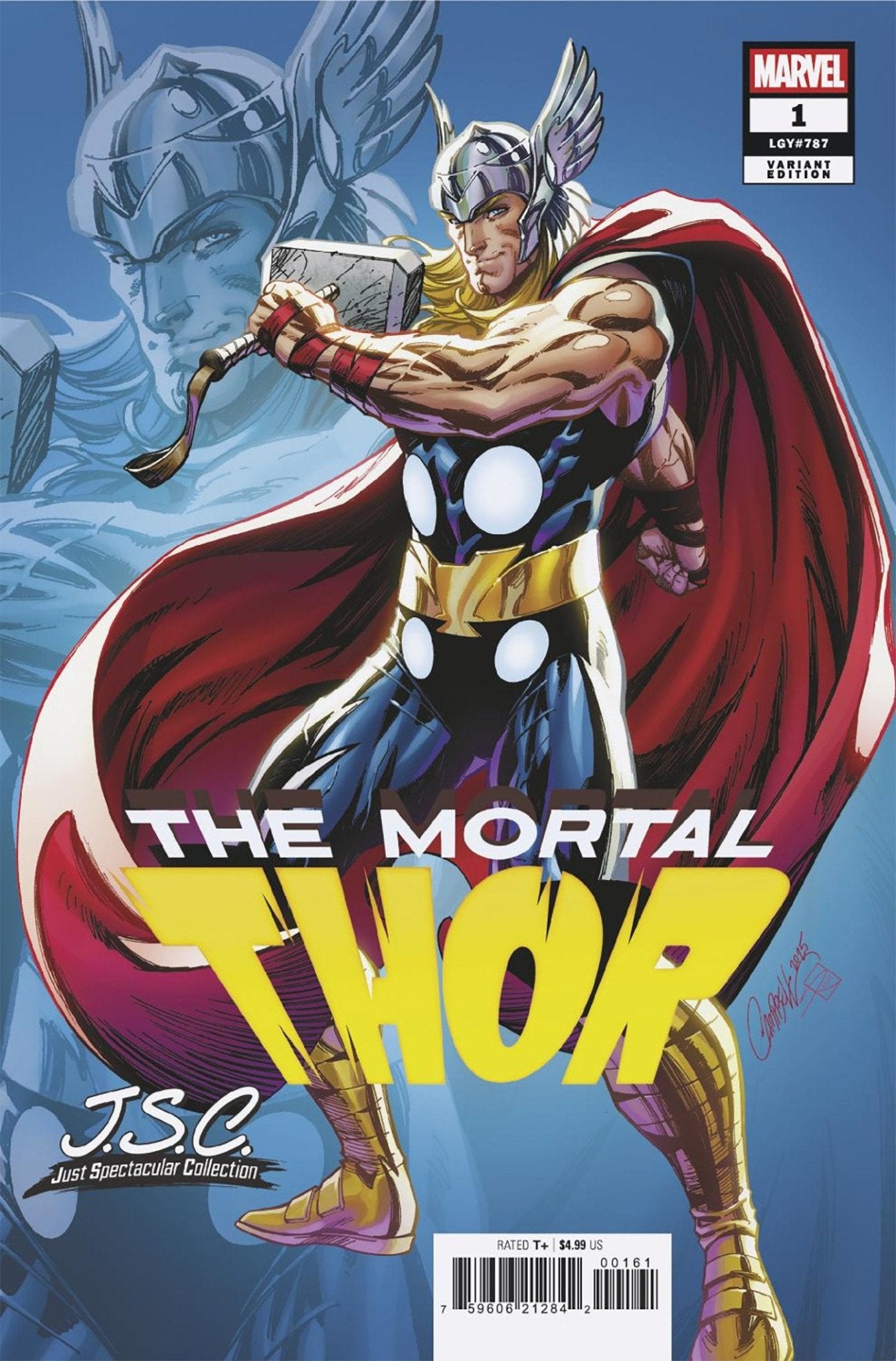 Comics - Thor 1 J. Scott Campbell Just Spectacular Collection Variant - Fan - Tastic Cards & Comics - Marvel Comics