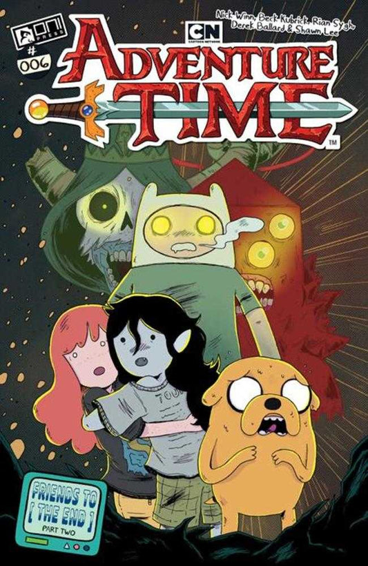 Comics - Adventure Time (2025) 6 Cover B Beck Kubrick Variant - Fan - Tastic Cards & Comics - Oni Press