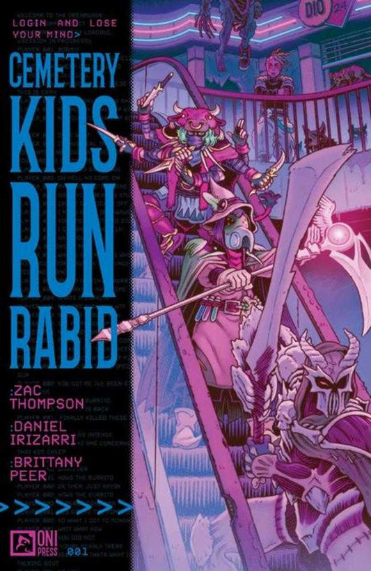 Comics - Cemetery Kids Run Rabid 1 (Of 4) Cover A Daniel Irizarri - Fan - Tastic Cards & Comics - Oni Press