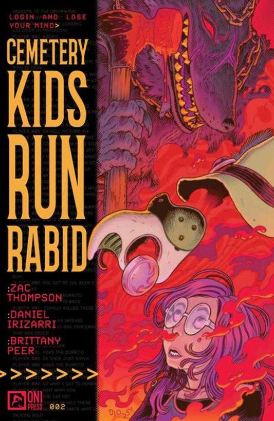 Comics - Cemetery Kids Run Rabid 2 (Of 4) Cover A Daniel Irizarri - Fan - Tastic Cards & Comics - Oni Press