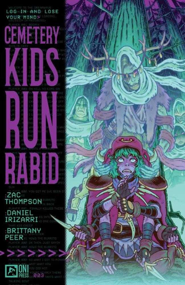 Comics - Cemetery Kids Run Rabid 3 (Of 4) Cover A Daniel Irizarri - Fan - Tastic Cards & Comics - Oni Press