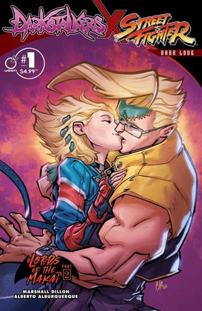 Comics - Darkstalkers X Street Fighter Dark Love 1 (One Shot) Cover A Alberto Alburquerque - Fan - Tastic Cards & Comics - Udon Entertainment