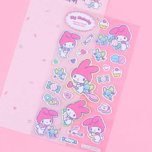 SANRIO CHARACTERS ENAMEL STICKER