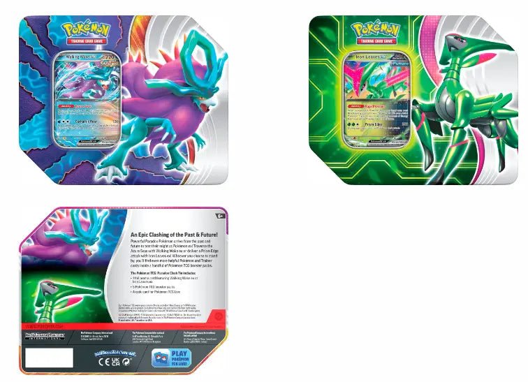Gaming Cards - Pokemon Paradox Clash Tin - Fan-Tastic Cards & Comics - The Pokémon Company International