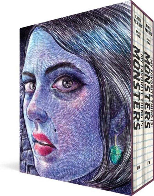 Graphic Novels - My Favorite Thing Is Monsters TPB Box Set Book One & Two (Mature) - Fan - Tastic Cards & Comics - Fantagraphics Books