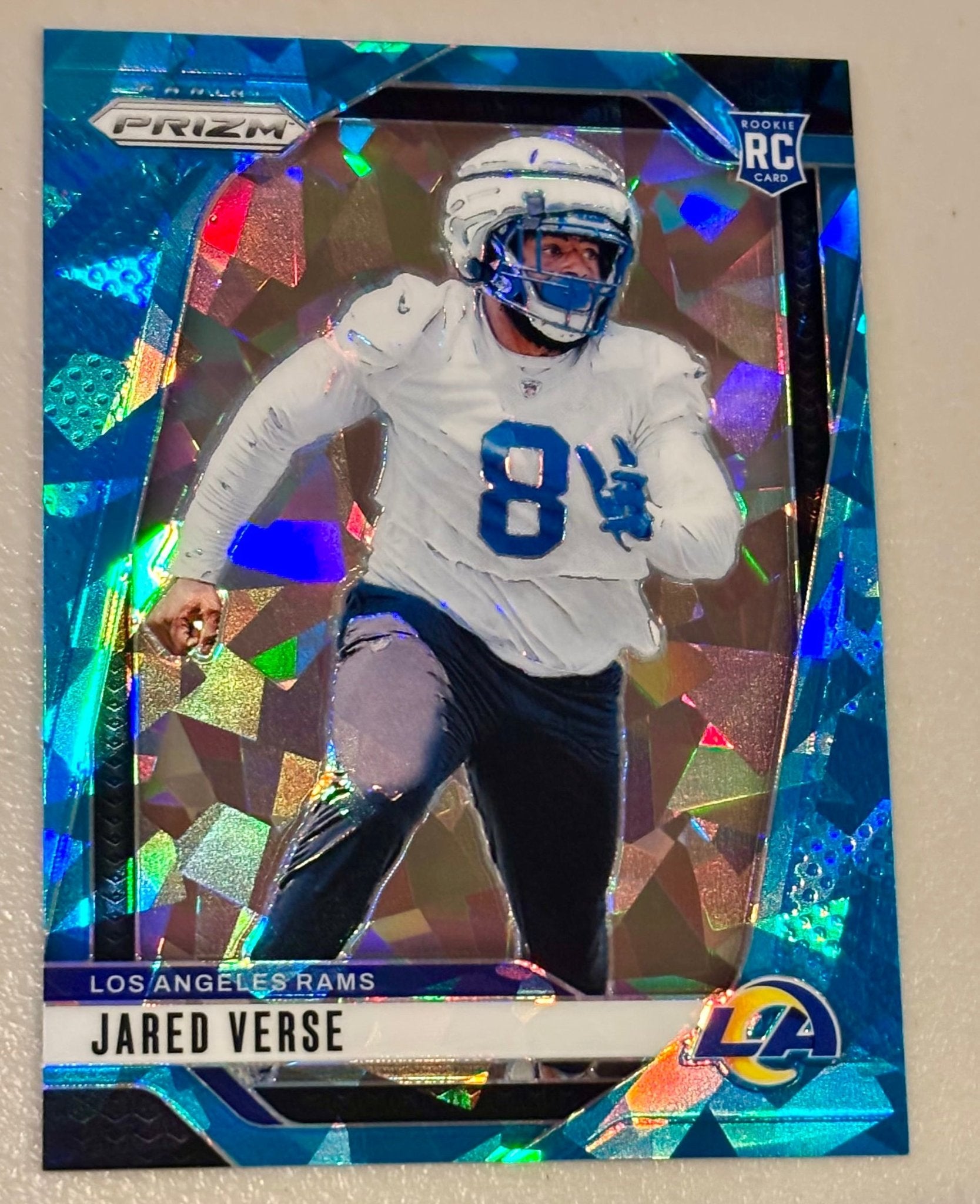 Sport Cards - Jared Verse - 2024 Panini Prizm Blue Ice - 341 - Fan - Tastic Cards & Comics - Panini