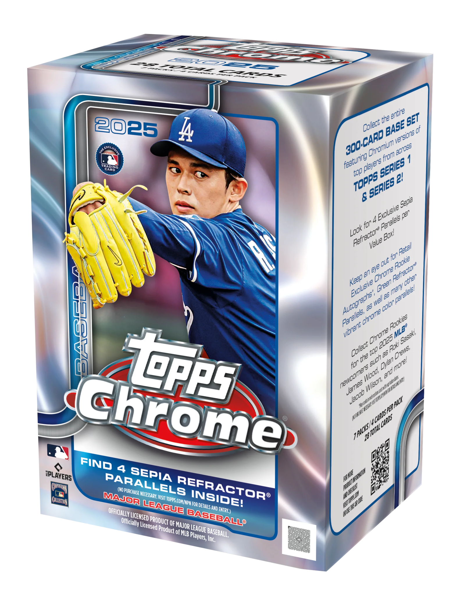 Sport Cards - Topps Chrome 2025 Baseball - Fan - Tastic Cards & Comics - Topps