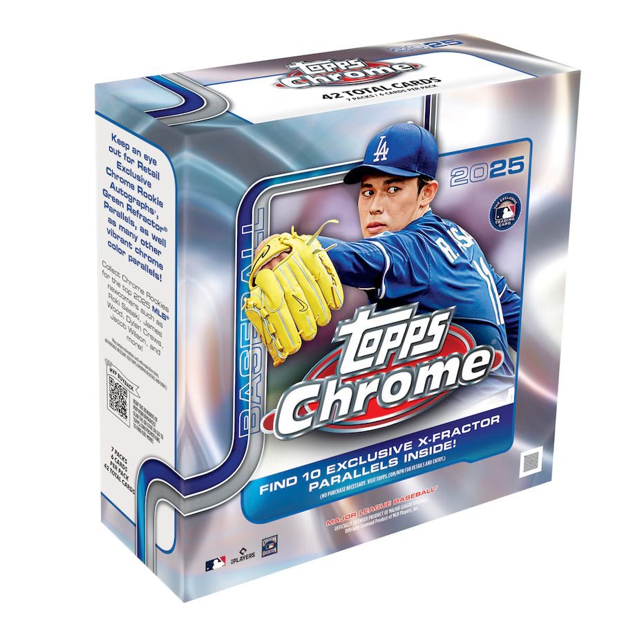 Sport Cards - Topps Chrome 2025 Baseball - Fan - Tastic Cards & Comics - Topps
