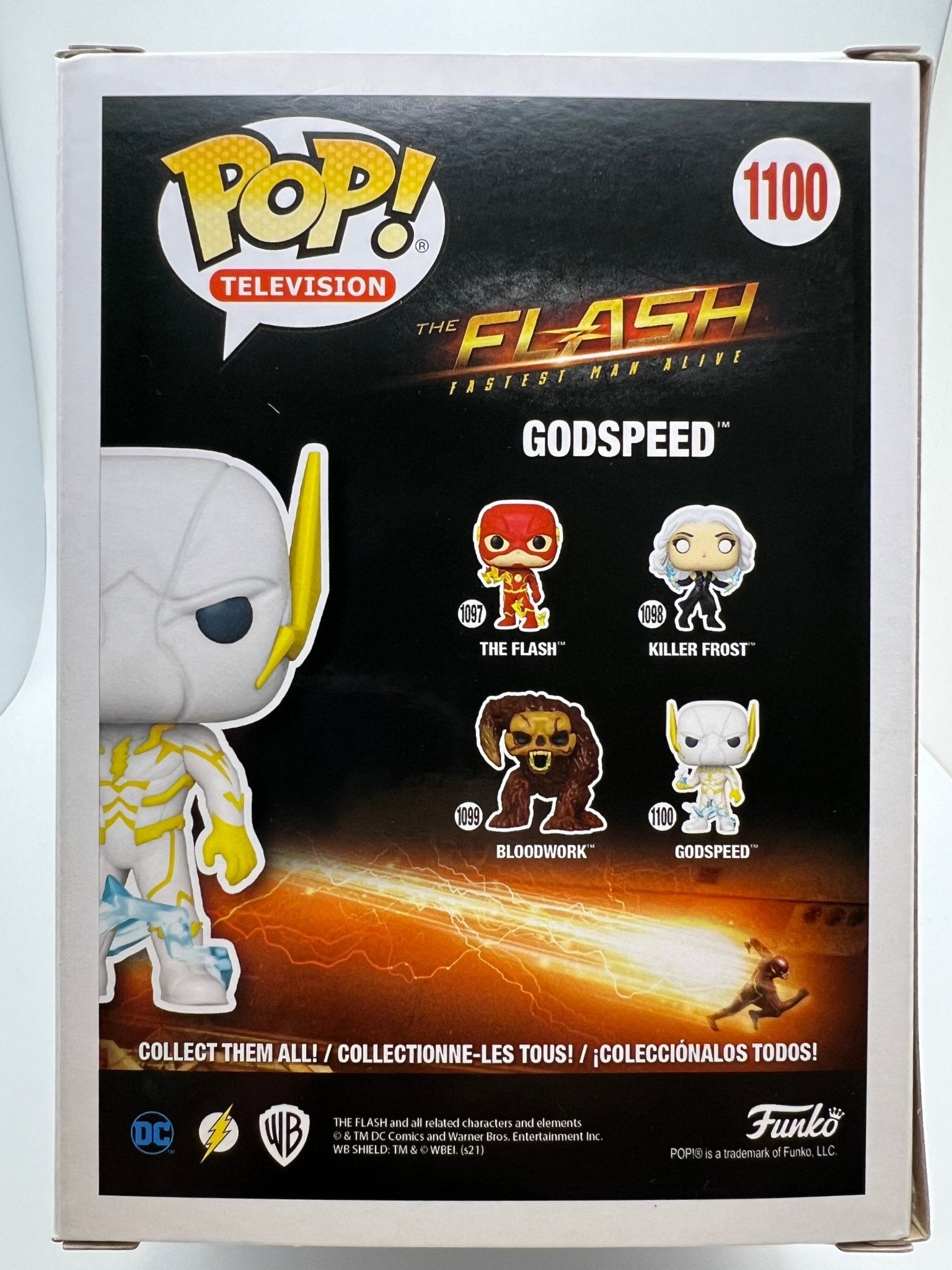 Toys and Models - The Flash Godspeed Funko 1100 - Fan - Tastic Cards & Comics - FUNKO