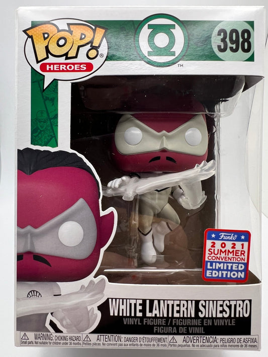 Toys and Models - White Lantern Sinestro Funko Pop 398 - Fan - Tastic Cards & Comics - FUNKO