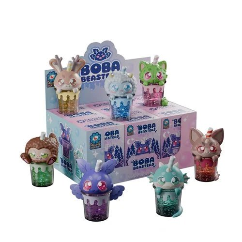 Toys and Models - Boba Beasteas Blind - Box Key Chain - Fan - Tastic Cards & Comics - Kaleidos Creative Designer Art Toys