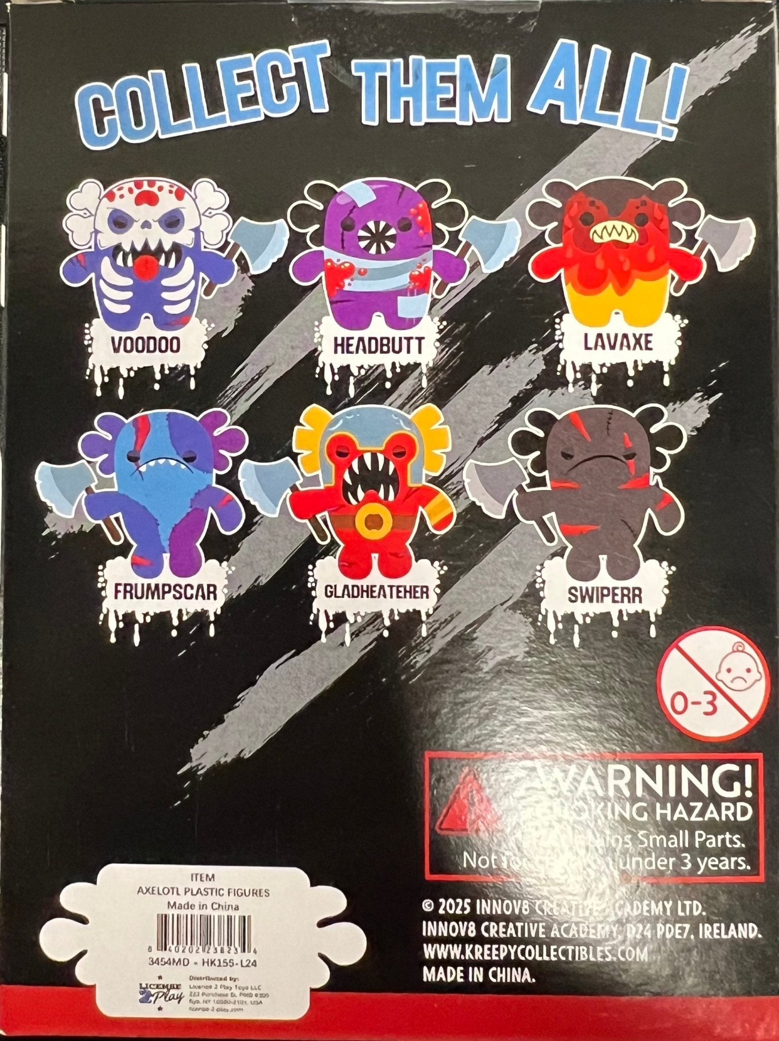 Toys and Models - Axe - Alotls Series 1 - Fan - Tastic Cards & Comics - License 2 Play